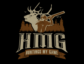 Huntings My Game  logo design by PRN123