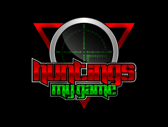 Huntings My Game  logo design by fastsev