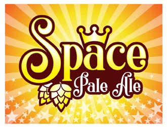 Space Pale Ale logo design by MAXR