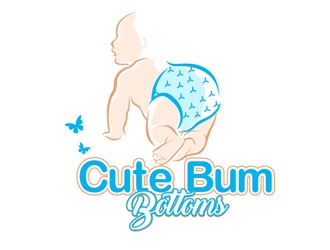 Cute Bum Bottoms logo design by LogoInvent