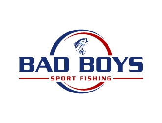 Bad Boys Sport Fishing  logo design by Creativeminds