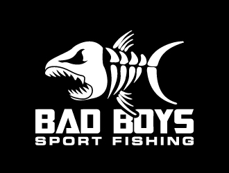 Bad Boys Sport Fishing  logo design by KDesigns