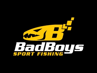 Bad Boys Sport Fishing  logo design by KDesigns
