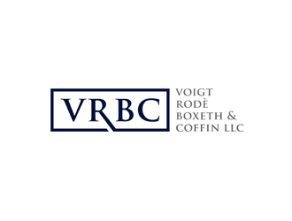 VOIGT, RODÈ, BOXETH & COFFIN, LLC logo design by bomie