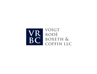 VOIGT, RODÈ, BOXETH & COFFIN, LLC logo design by bomie