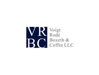 VOIGT, RODÈ, BOXETH & COFFIN, LLC logo design by bomie