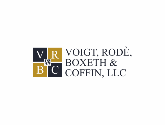 VOIGT, RODÈ, BOXETH & COFFIN, LLC logo design by ammad