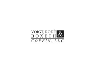 VOIGT, RODÈ, BOXETH & COFFIN, LLC logo design by haidar