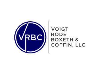 VOIGT, RODÈ, BOXETH & COFFIN, LLC logo design by Zhafir