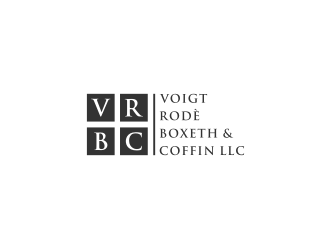 VOIGT, RODÈ, BOXETH & COFFIN, LLC logo design by bricton