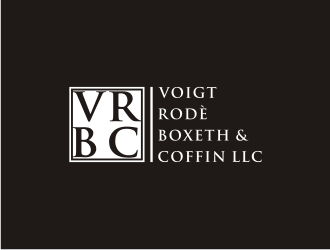 VOIGT, RODÈ, BOXETH & COFFIN, LLC logo design by bricton