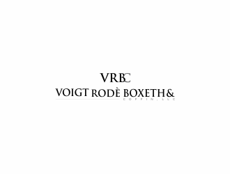 VOIGT, RODÈ, BOXETH & COFFIN, LLC logo design by KaySa
