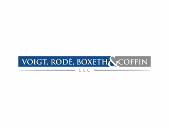 VOIGT, RODÈ, BOXETH & COFFIN, LLC logo design by santrie