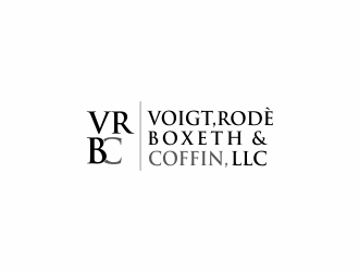 VOIGT, RODÈ, BOXETH & COFFIN, LLC logo design by KaySa