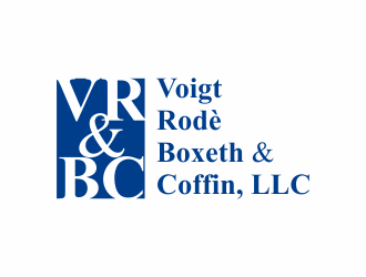 VOIGT, RODÈ, BOXETH & COFFIN, LLC logo design by santrie