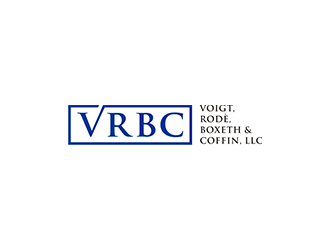 VOIGT, RODÈ, BOXETH & COFFIN, LLC logo design by blackcane