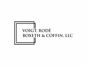 VOIGT, RODÈ, BOXETH & COFFIN, LLC logo design by ammad