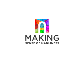 Making Sense of Manliness logo design by bricton