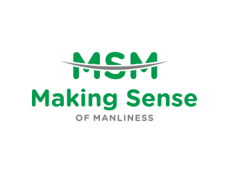 Making Sense of Manliness logo design by cimot