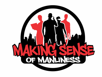 Making Sense of Manliness logo design by cgage20