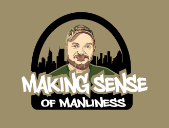 Making Sense of Manliness logo design by cgage20