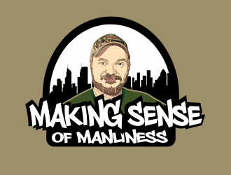 Making Sense of Manliness logo design by cgage20