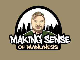 Making Sense of Manliness logo design by cgage20