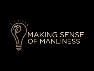Making Sense of Manliness logo design by Suvendu