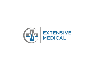 Extensive Medical logo design by Adundas