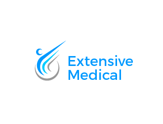 Extensive Medical logo design by SOLARFLARE