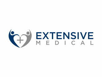 Extensive Medical logo design by luckyprasetyo
