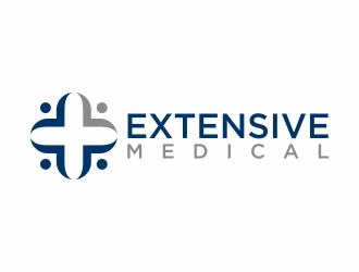 Extensive Medical logo design by luckyprasetyo