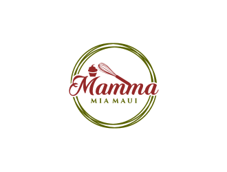 Mamma Mia Maui  logo design by bricton