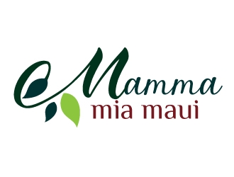 Mamma Mia Maui  logo design by Suvendu