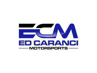 Ed Caranci Motorsports logo design by RIANW