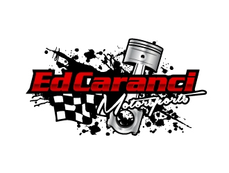 Ed Caranci Motorsports logo design by ElonStark