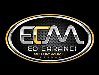 Ed Caranci Motorsports logo design by frontrunner