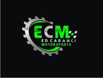 Ed Caranci Motorsports logo design by bricton