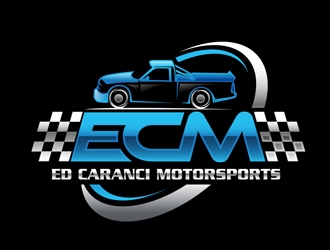 Ed Caranci Motorsports logo design by DreamLogoDesign