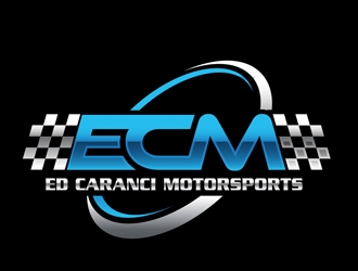 Ed Caranci Motorsports logo design by DreamLogoDesign