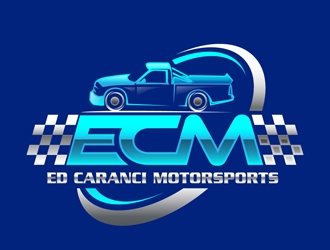 Ed Caranci Motorsports logo design by DreamLogoDesign