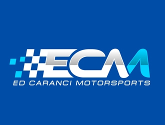 Ed Caranci Motorsports logo design by DreamLogoDesign