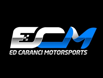 Ed Caranci Motorsports logo design by DreamLogoDesign