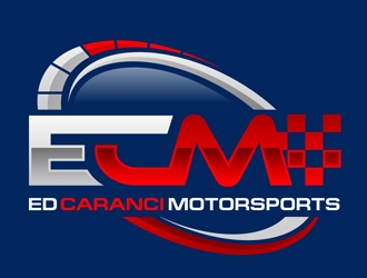 Ed Caranci Motorsports logo design by DreamLogoDesign