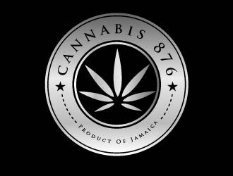 Cannabis 876 -Product Of Jamaica- logo design by shravya