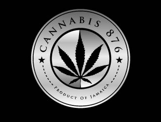 Cannabis 876 -Product Of Jamaica- logo design by shravya
