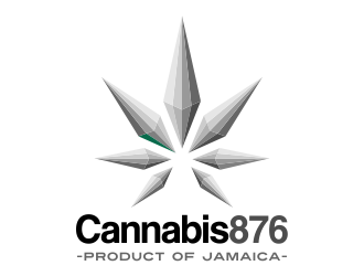 Cannabis 876 -Product Of Jamaica- logo design by AisRafa