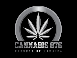 Cannabis 876 -Product Of Jamaica- logo design by uttam