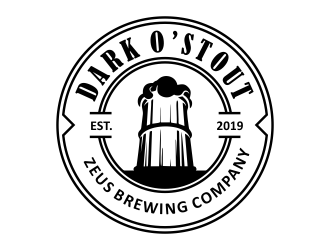 Dark Ostout logo design by kopipanas