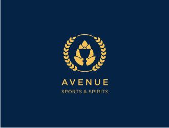 Avenue Sports & Spirits  logo design by Susanti